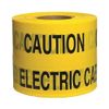 CAUTION ELECTRIC CABLE WARNING TAPE UNDERGROUND 25 MTRS