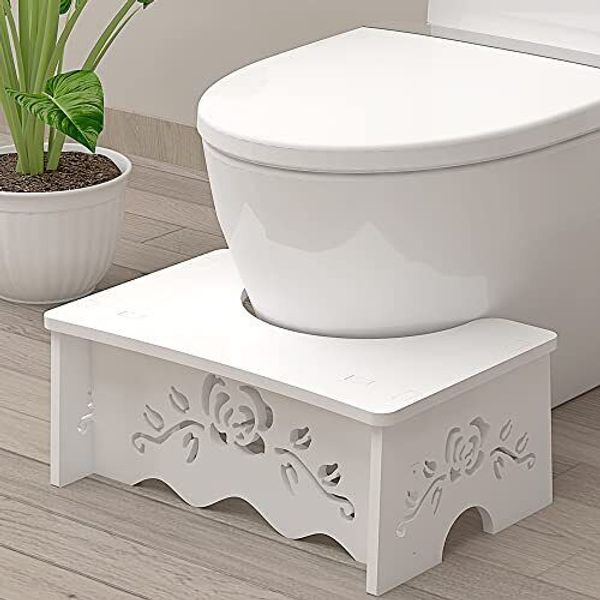 Fanwer Squatting Toilet Stool - Poop Stool for Bathroom, Toilet Potty Stool, ...