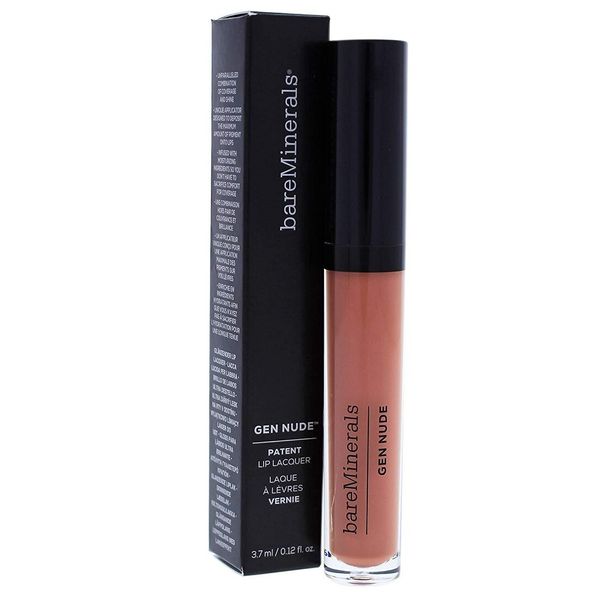bareMinerals Gen Nude Patent Lip Lacquer Bae, 0.12 Ounce