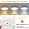 slochi 2PACK 18CM LED Ceiling Light with Night Light