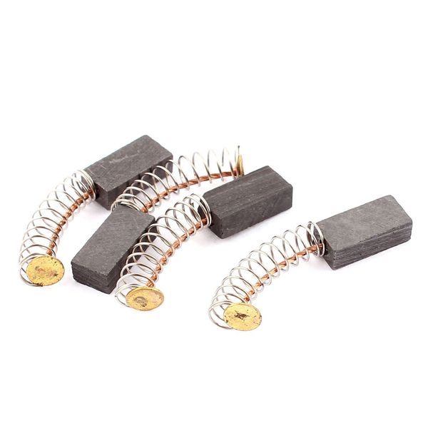 Sourcingmap 12mm x 6mm x 4mm Motor Carbon Brushes 4 Pcs for Generic Electric Motor