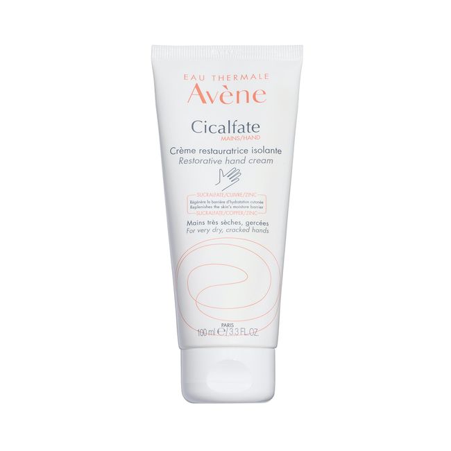 Eau Thermale Avène Cicalfate HANDS Hand Cream - Intense Nourishing Lotion for Dry Cracked Hands - 3.3 fl.oz.