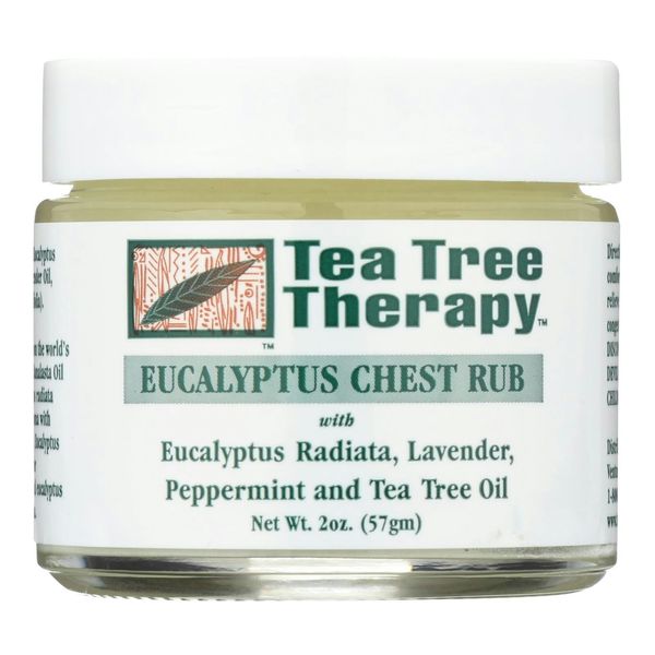 Tea Tree Therapy Chest Rub Eucalyptus 2oz (Pack of 3)