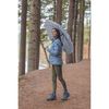 Trespass Womens Brolli Compact Umbrella (One Size) (Black Check)