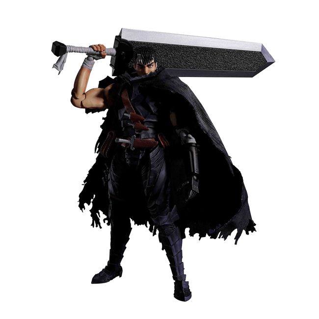 S.H. Figuarts Berserk Guts (Berserk Armor), Approx. 6.3 inches (160 mm), ABS & PVC & Fabric, Pre-painted Action Figure