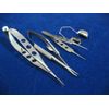 4 PC O.R GRADE EYE MICRO MINOR SURGERY OPHTHALMIC KIT FORCEPS SCISSORS SPECULUM