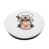 Instant Ramen Noodles Poodle Dog PopSockets Swappable PopGrip