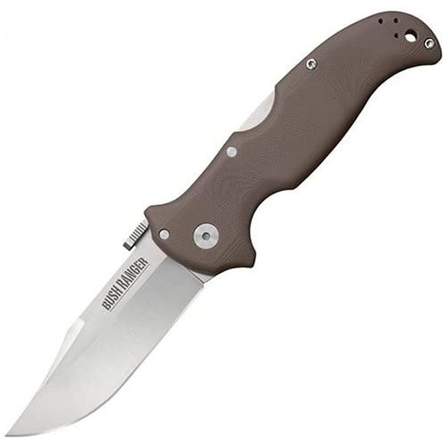 Cold Steel Bush Ranger Black/Silver, One ,Blade Length 3.5 Inches