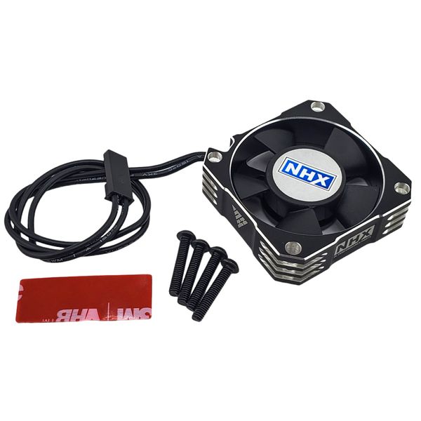 NEW NHX 35mm Alum Case High Speed 21000 RPM Cooling Fan -SL/BK FREE US SHIP