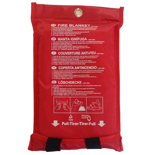 FIRE BLANKET 1.2 X 1.2 m - INTERHOME©