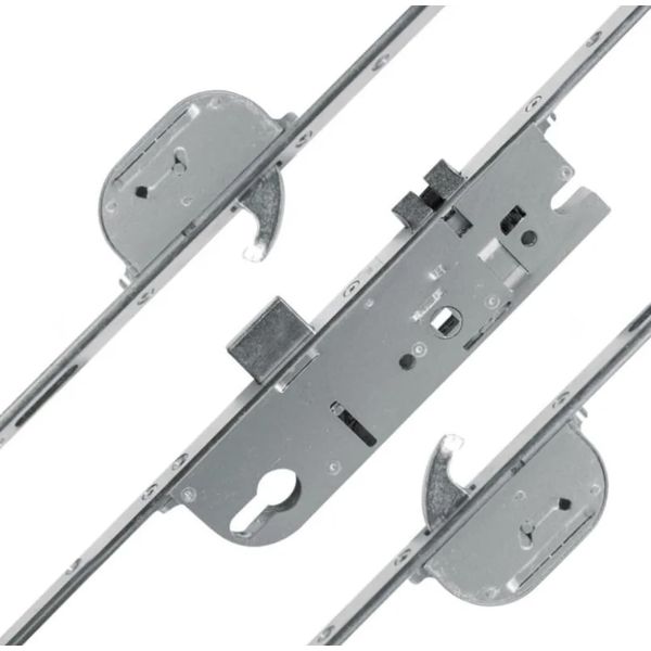 MACO Lever Operated Latch & Deadbolt Single Spindle - 2 Hook 4 Roller - 35/92