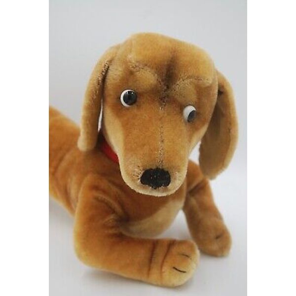 Vintage Steiff "Hexie" Dachshund, 11" Body, Mohair