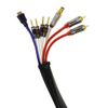 Fisual Expandable Zip Up Cable Tidy (2 Metres, Black)