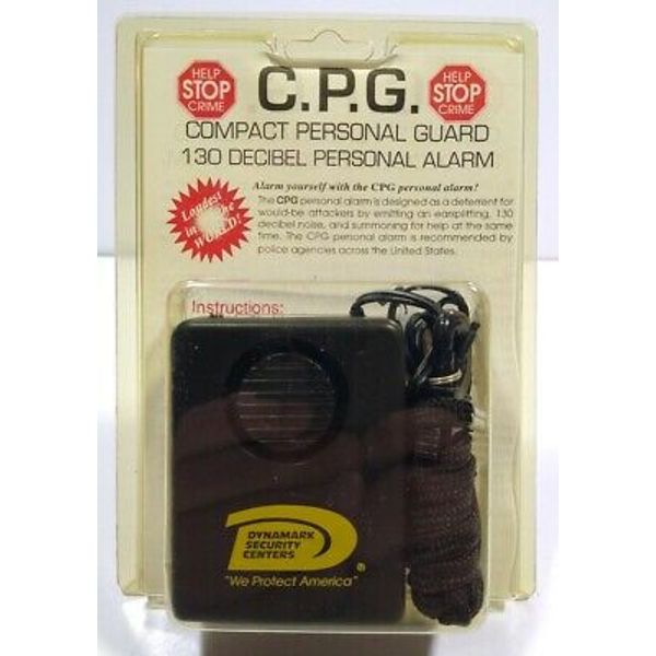 CPG Compact Personal Guard SAFETY ALARM 130 Decibels Students Joggers Dynamark