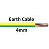 EARTH CABLE GREEN & YELLOW 6491X PER METER SIZE 4MM