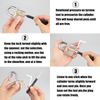 Lock Pick Set, [Difficulty Upgraded] [36 Pcs] Diyife Premium Practice Lock Picking Tools with 4 Transparent Training Padlocks for Lockpicking, Guide for Beginner and Locksmith Training (Black)
