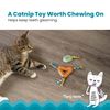Petstages Catnip Dental Health Chews - Dental Care Chew Toy for Cats - Catnip - Multicoloured - Pack of 2
