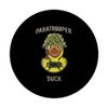 Paratroopers Duck Army Airborne Rubber Duck PopSockets with Interchangeable PopGrip