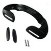 Universal Black Plastic Fridge Freezer Door Grab Handle