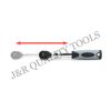 1/4" 3/8" & 1/2" drive Long Handle Ratchet Socket Wrench 3pc Tool Set Extendable