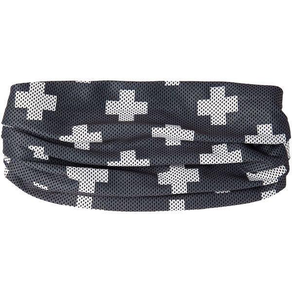 DAIKAI 72881 3-Way Cool Headband Cross Gray