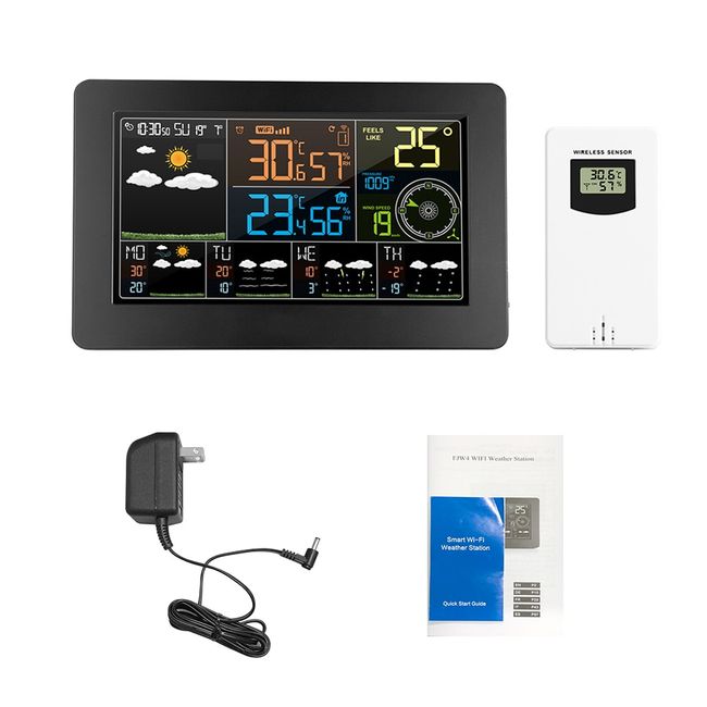 Wireless Outdoor Temperature Sensor, Humidity Monitoring