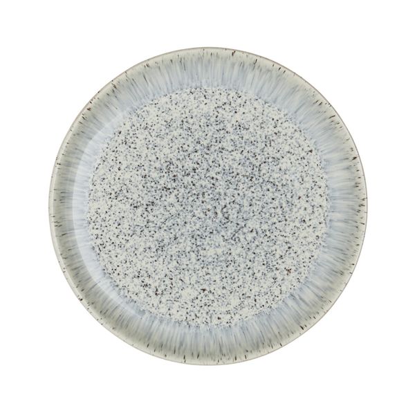 Denby 21 cm Halo Breakfast Side Plate, Black