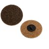 Quick Change Surface Conditioning Discs, Brown, 3in, Coarse, 20,000RPM, 25/pk