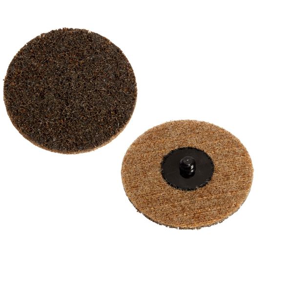 Quick Change Surface Conditioning Discs, Brown, 3in, Coarse, 20,000RPM, 25/pk