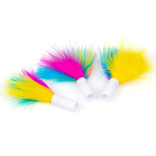 PetFusion [New & Improved Ambush Interactive Electronic Cat Toy w/Rotating Feather. (Quiet, 3 Modes, Nighttime Light, Auto Shut-Off, Batteries Incl). Replacement Feathers Available. 12 Month Warranty