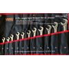 11 pc Combination Angle Wrench Set METRIC