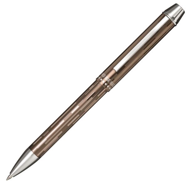 Sailor 16-0222-280 Multi-Function Fountain Pen, 3 Colors + Sharp, Metallino 4, Brown