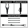THREE ARCHERS bow stand (black)