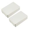Sourcingmap 2pcs 70 x 45 x 18mm Electronic Plastic DIY Junction Box Enclosure Case Light Grey