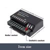 Control Box For 8 Bulbs Hideaway Strobe Lights Kit Replacement Emergency Warning