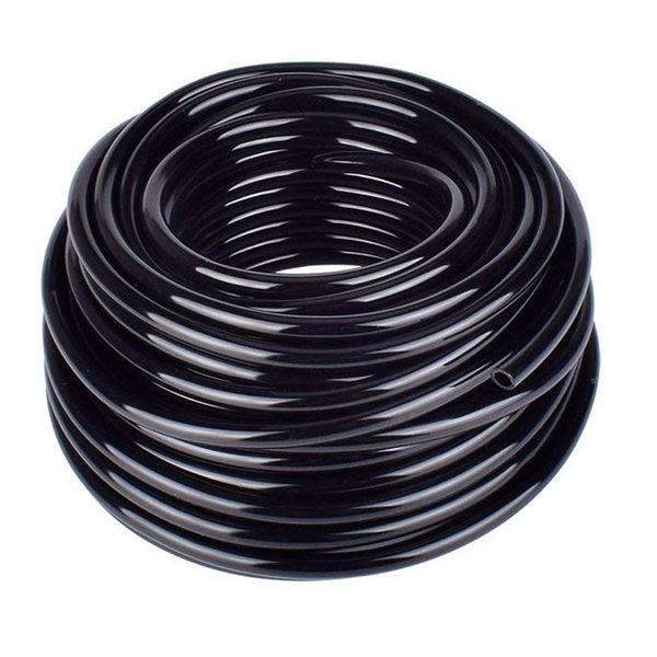 UCLEVER 1/4 inch Blank Distribution Tube Micro Irrigation Tubing Drip Hose Garden Watering Tube Line 4mm/7mm - 20m