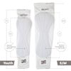 Unequal Battle Ready Full Arm Padded Compression Sleeve (Small/Medium, White - Left Arm)
