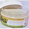 Ground Flowers & Shea Butter Sugar Scrub 100% natural ingredients