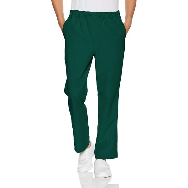 Mizuno MZ0019 Scrub Pants, Medical Care, Scrubs for Medical Professionals, Unisex, Good Etiquette, Antibacterial / Impermeable / Antistatic / Industrial Washing, Available in 17 Colors, 8 Sizes SS - 5L - Scrub Lab Coat moss green