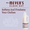 MRS. MEYER'S CLEAN DAY Liquid Fabric Softener, Infused with Essential Oils, Paraben Free, Lavender, 32 oz (32 Loads)