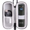 JINMEI Hard EVA Carrying Case Compatible with Arkfeld Pro/OLIGHT Arkfeld Flat Flashlight Dual Light Source EDC Lights case(Only Case)