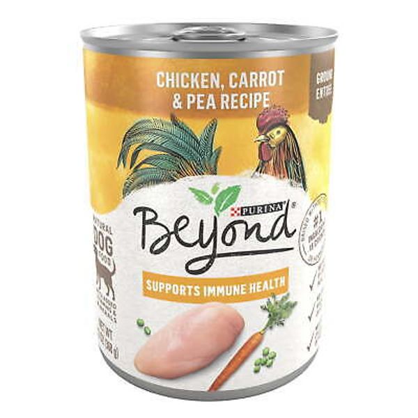 Purina Beyond Immune Health Wet Dog Food Real Soft Chicken, Carrot & Pea