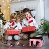 WORKPRO 9-Piece Kids Real Hand Tool Set, Pink Junior Tool Kit with Storage Bag