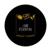 I Am Essential Frontliner Medical Staff Frontline Worker PopSockets Swappable PopGrip