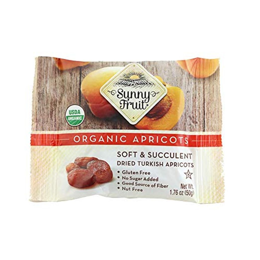 Sunny Fruit Organic Figs 5 Portion Packs 1.76 oz ( 50 g) Each