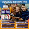 Memory Gummies for Brain Support for Memory, Focus, Concentration, Learning