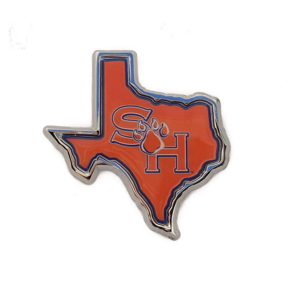 Sam Houston State University Texas Shaped Auto Emblem