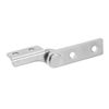 Mewutal 2 Pair Torque Shaft Hinges Small Flip Hinge for Folding Table, Windows, Doors (2 Left and 2 Right)