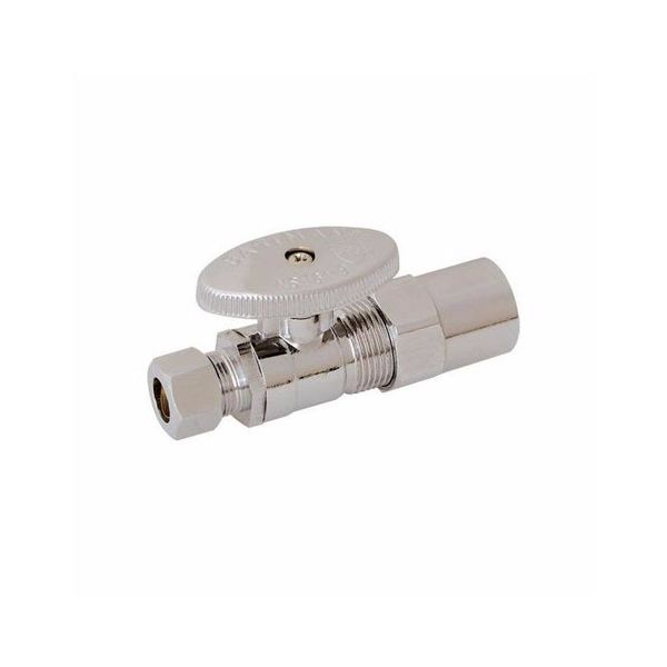 EZ-FLO 10730LF 1/2" CPVC X 3/8" Comp Straight Stop Valve
