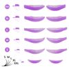 Libeauty Eyelash Lifts Silicone Pads Reusable Eyelash Perm Rod Size 5 Pairs and 1 Pair Lower Eyelash Pad Curl Pad for Lash Lifting Shield Great for Eyelash Lifting